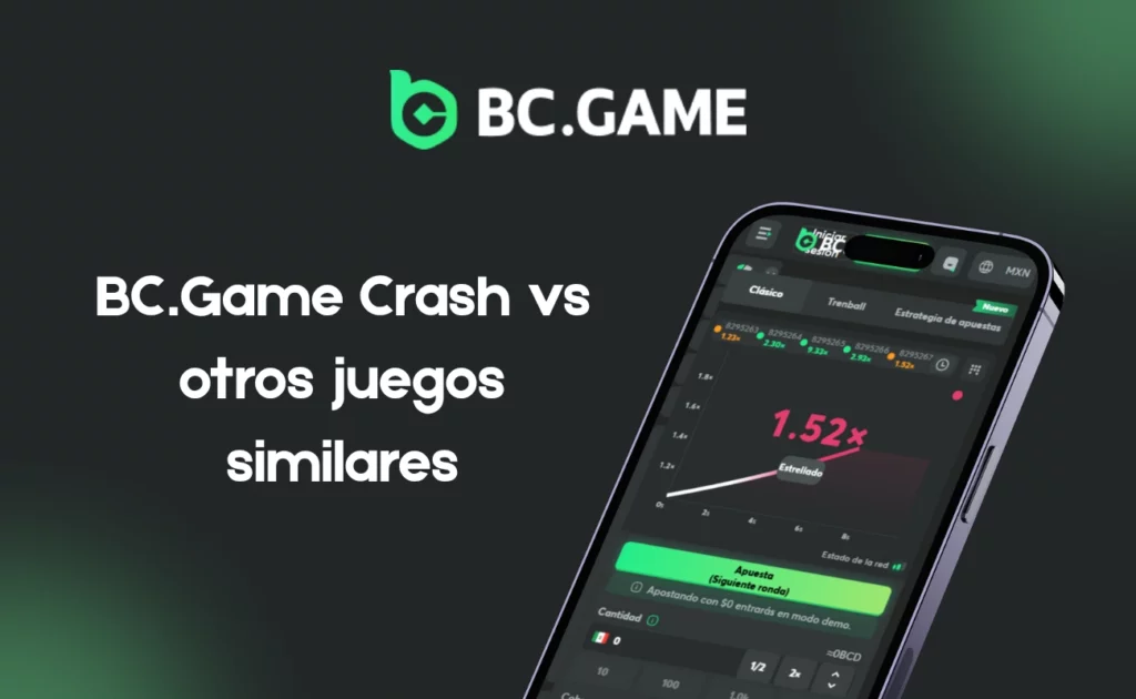 BC.Game Crash vs otros juegos similares