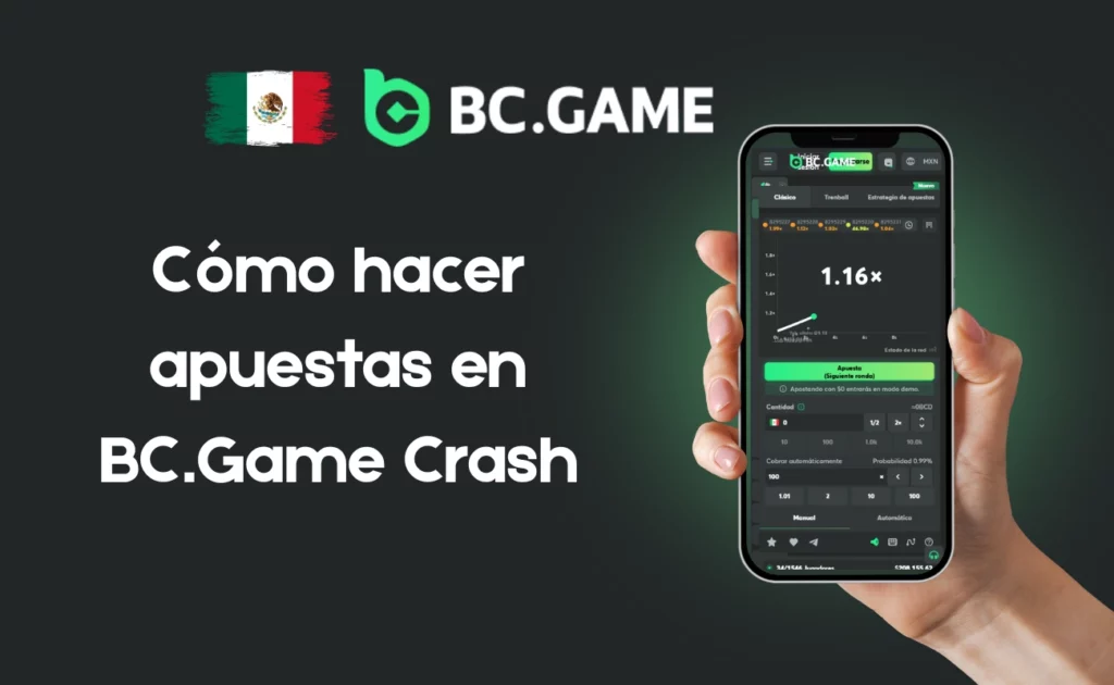 Cómo hacer apuestas en BC.Game Crash