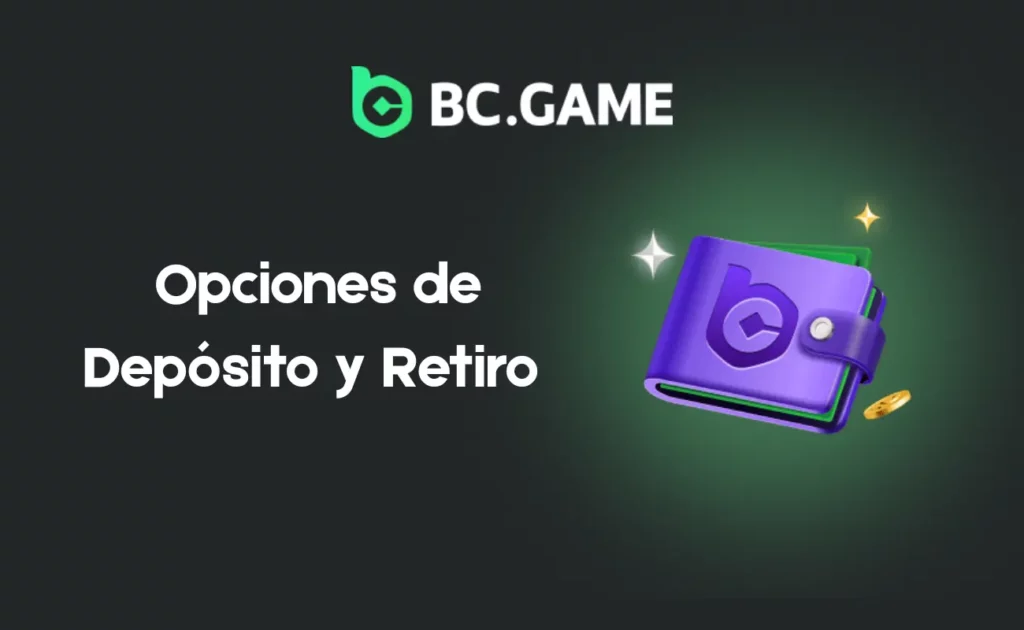 Opciones de Depósito y Retiro en BC.Game para Jugadores Mexicanos